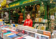 Lady Browsing Books - Ho Chi Minh City Budget Itinerary