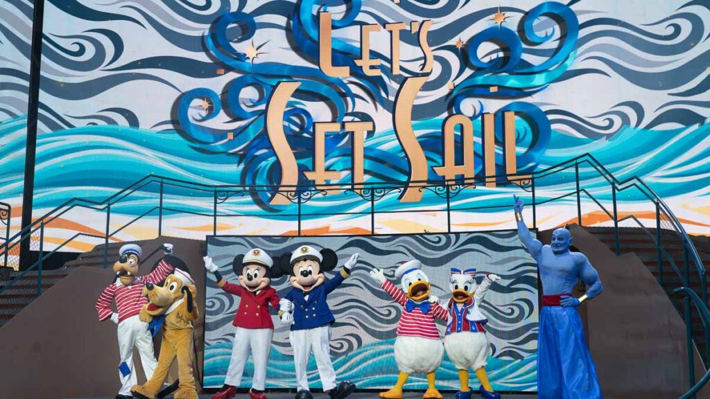 Lets Set Sail Show - Disney Adventure Cruise Review