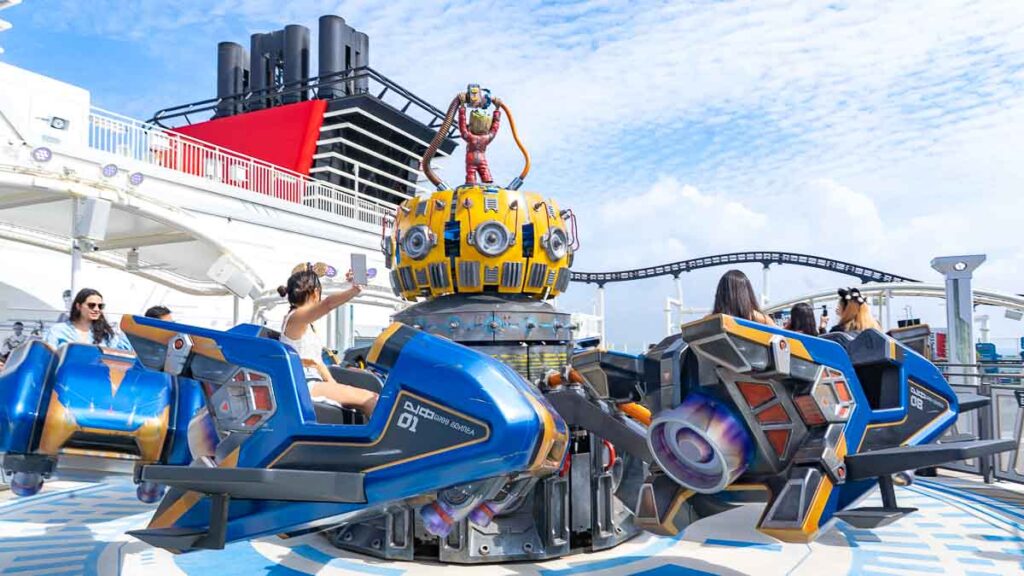 Marvel Landing Rides - Disney Cruise Singapore Tips