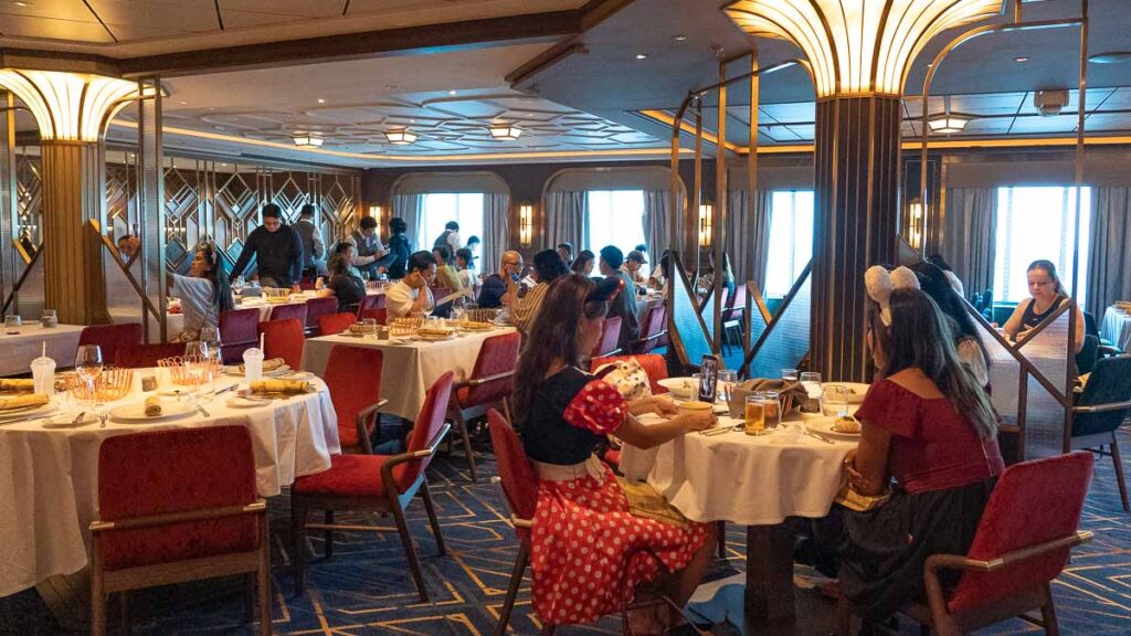 Navigators Club Restaurant - Disney Adventure Cruise Review