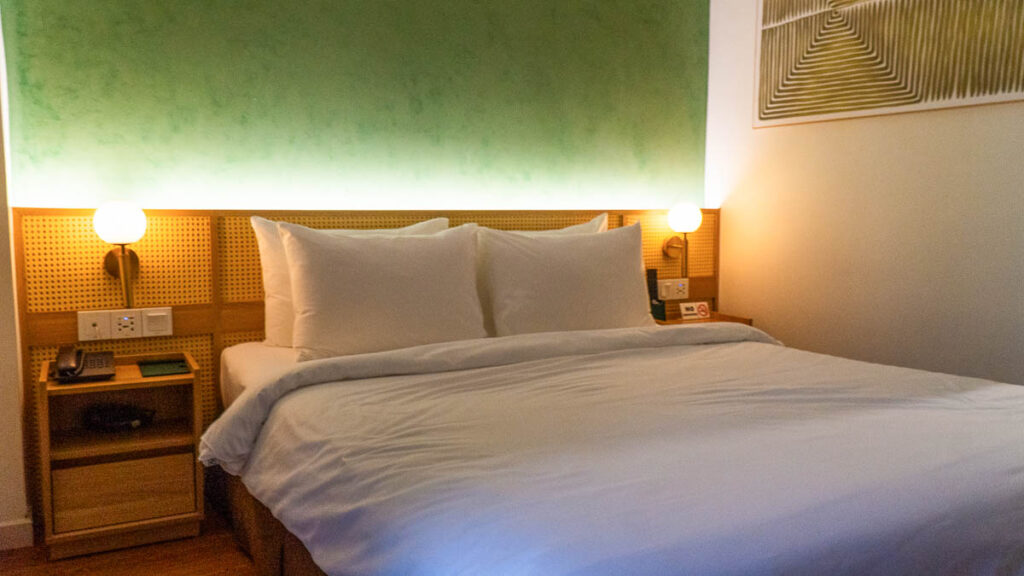 A Hotel Bed - Ho Chi Minh City Budget Itinerary
