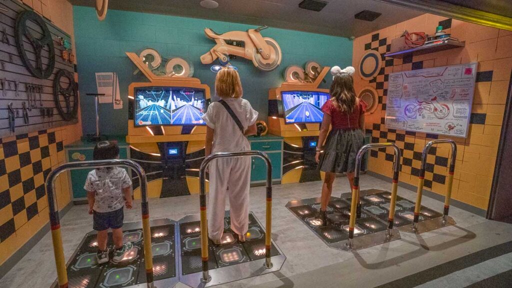 People Playing Arcade Games - Disney Adventure Cruise Review
