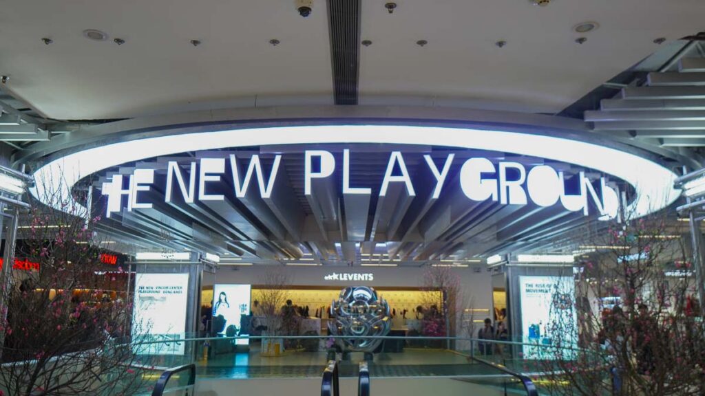 The New Playground entrance - Ho Chi Minh City Weekend Itinerary