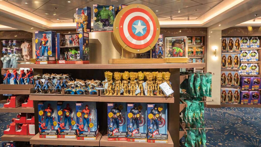 World of Disney Too Marvel Merch - Disney Adventure Cruise Review