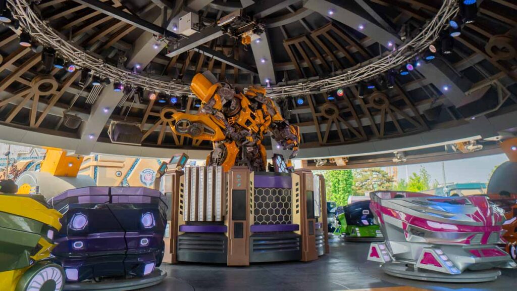 Universal Studios Transformers Bumblebee Ride - Beijing Itinerary