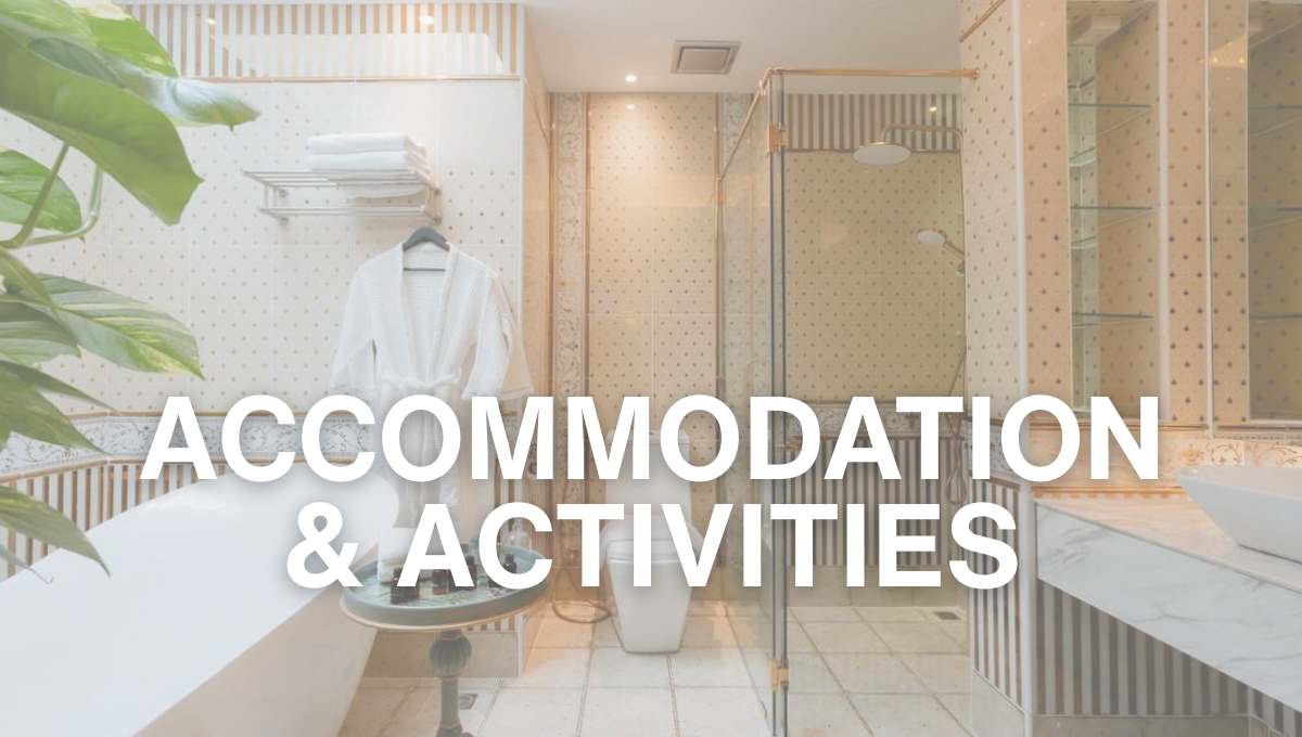 Accommodation and activities visual - Travel Deals