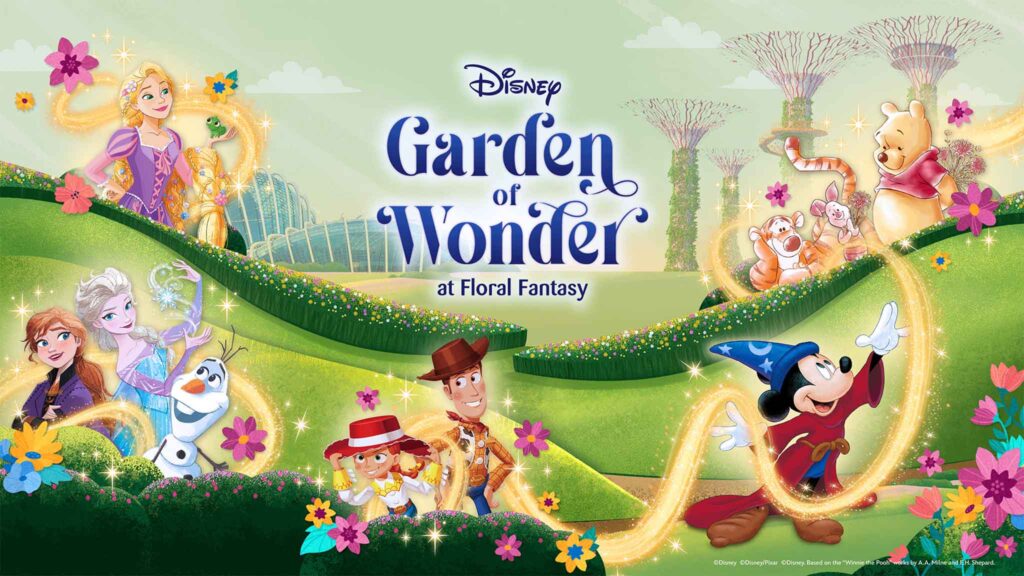 Disney Garden of Wonder – Things to do in Singapore