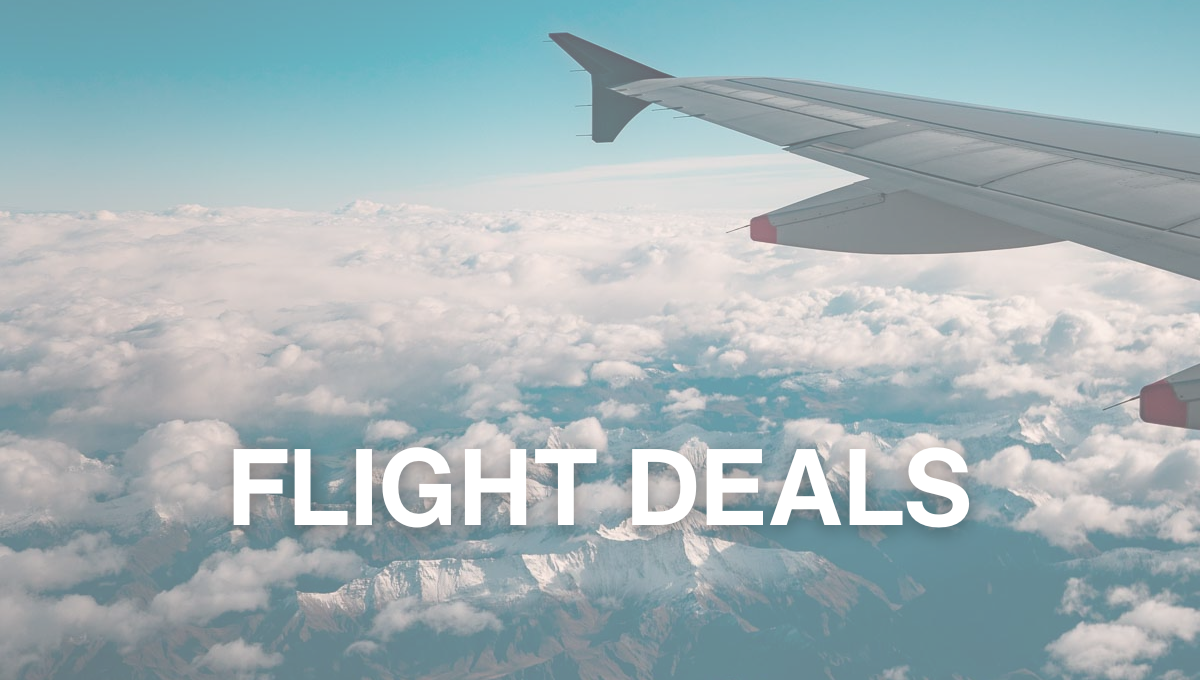 Flight deals visual - Travel Promos
