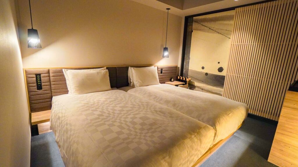 Hotel room - Lesser-known things to do in Osaka