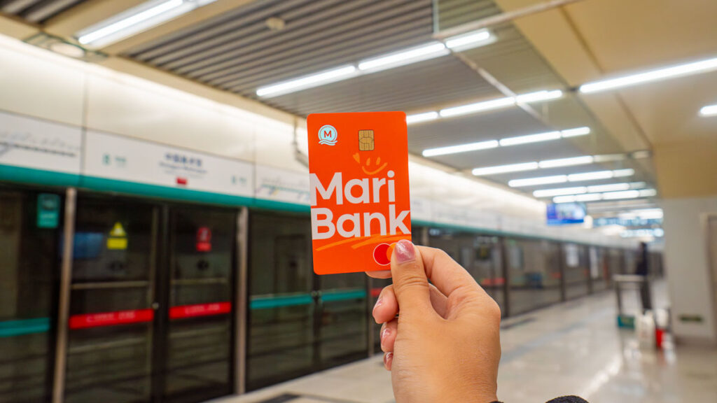 Maribank Card at a Train Station - Beijing Itinerary