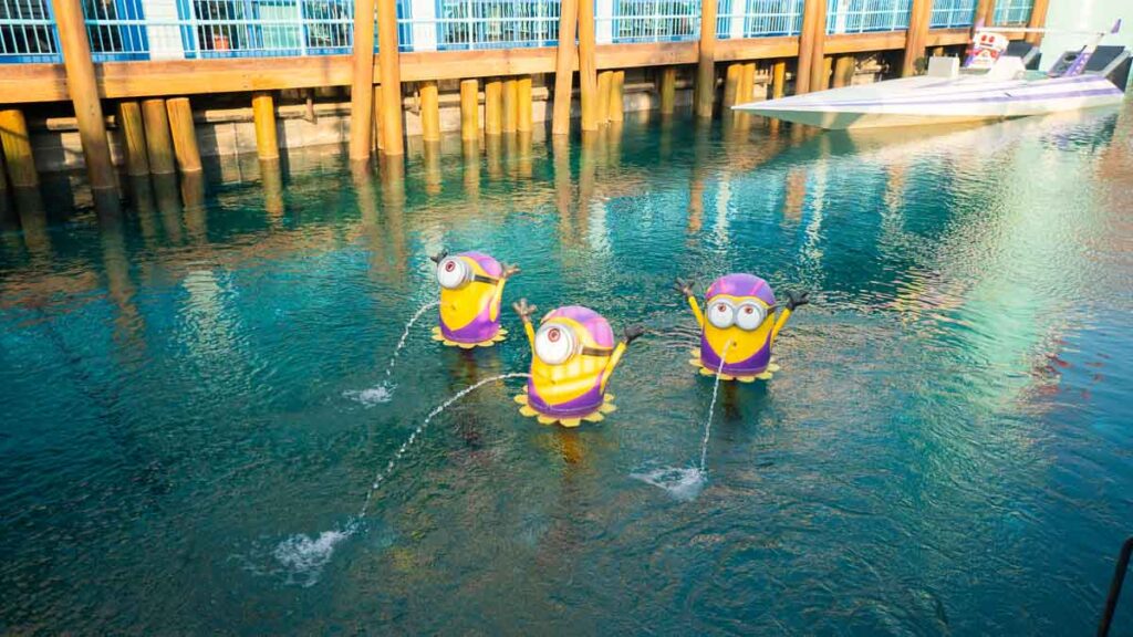 Minions in Water - Universal Studios Beijing Guide