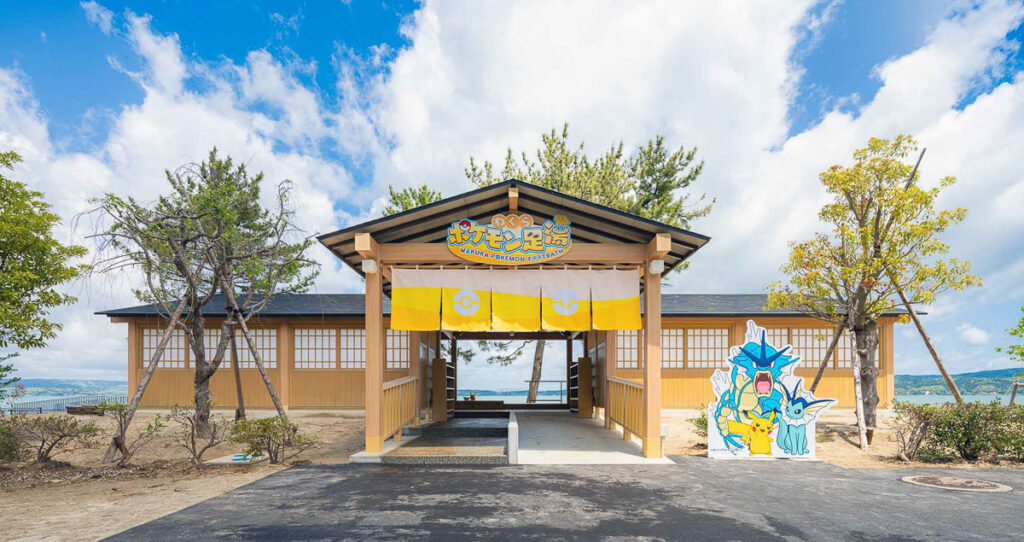 Wakura Onsen Pokémon footbath at Nanao City - Pokémon Airport Things to do in Ishikawa-Noto Peninsula