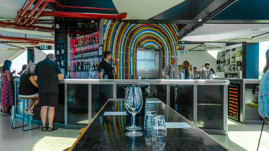 Wine tasting room at d'Arenberg cube - South Australia Winter Attractions