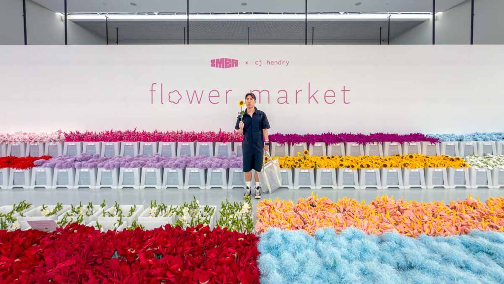 Bren at Flower Market by Cj Hendry x IMBA at GBTB - Things to Do in Singapore June 2026