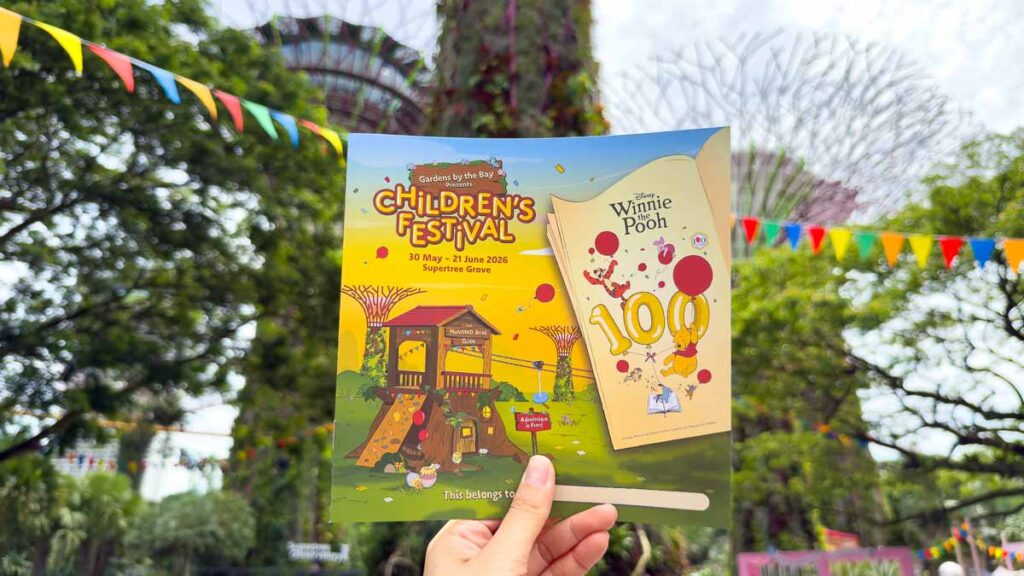 Game card Children's Festival Winnie the Pooh at Gardens by the Bay - Things to Do in Singapore 2026