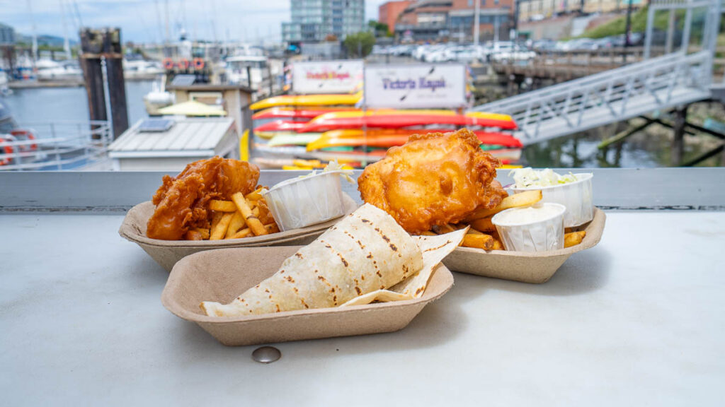 Fish and Chips - First-timers in Vancouver