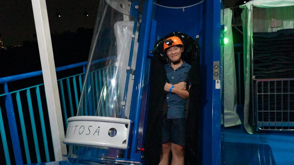Skydrop Slide - Things to do in Singapore June