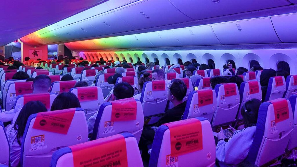 Rainbow Cabin Light - Scoot Spider-Man Flight