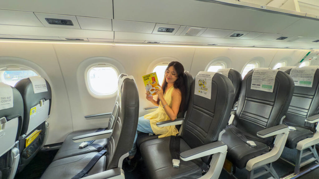 Scoot embraer plane - Getting to Chiang Rai