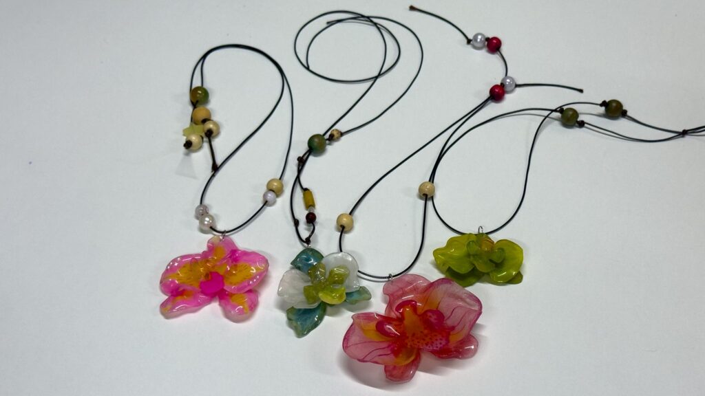 Orchid Resin Necklace Workshop – Things To Do in Hat Yai