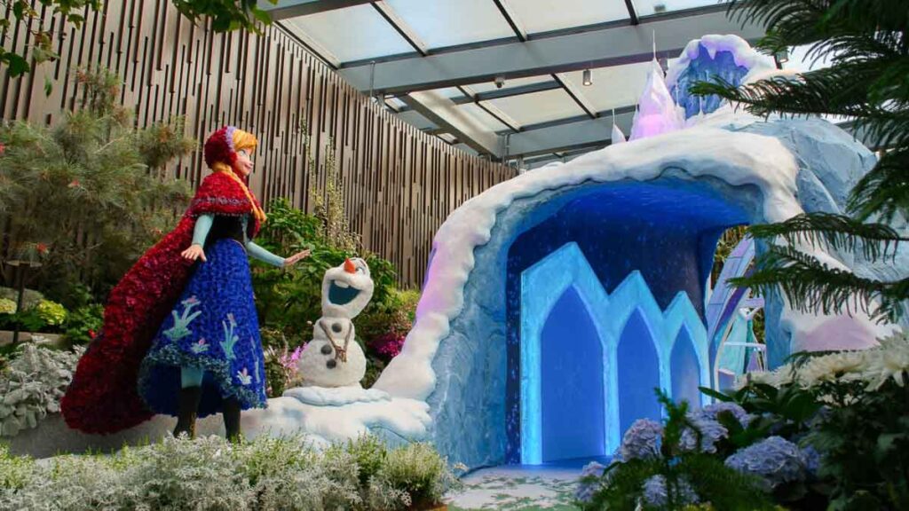 Gardens by the Bay Floral Fantasy Disney Frozen - New Things to Do in Singapore September 2026