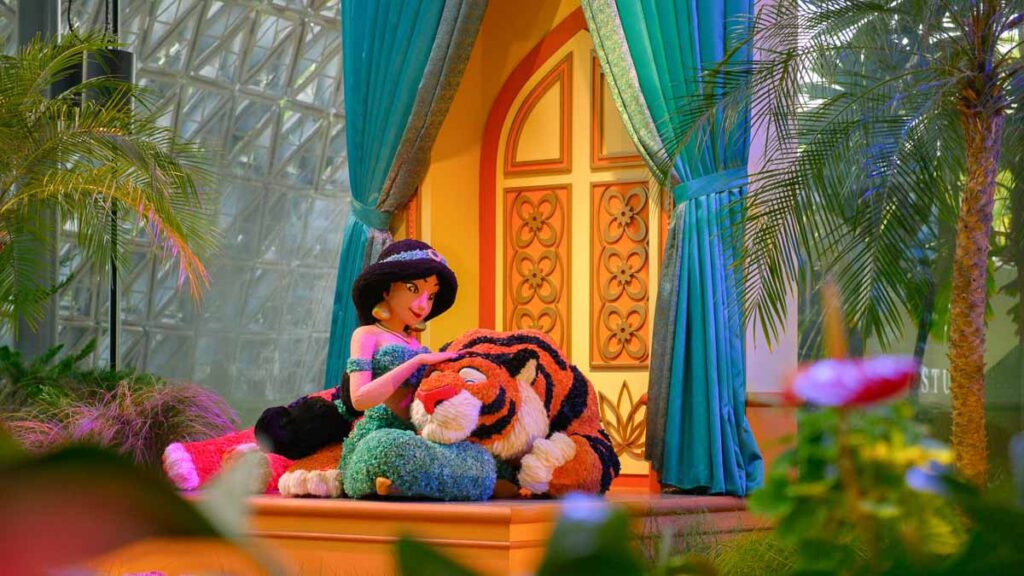 Gardens by the Bay Floral Fantasy Disney Princess Jasmine - New Things to Do in Singapore September 2026