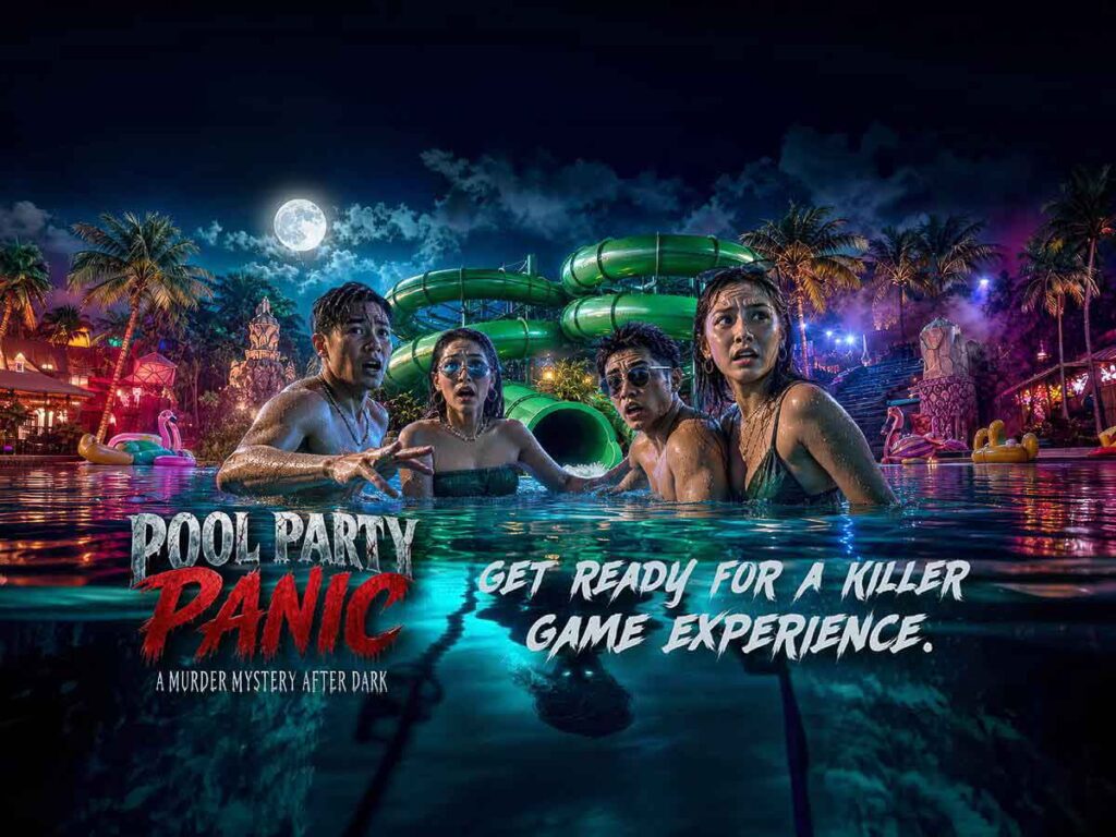 Pool Party Panic A Murder Mystery After Dark Resorts World Sentosa - New Things to Do in Singapore September 2026
