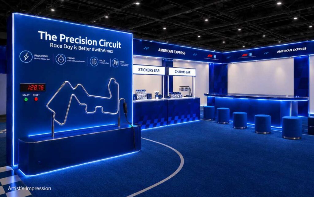 Amex F1 pop-up_Things to do in Singapore October 2026