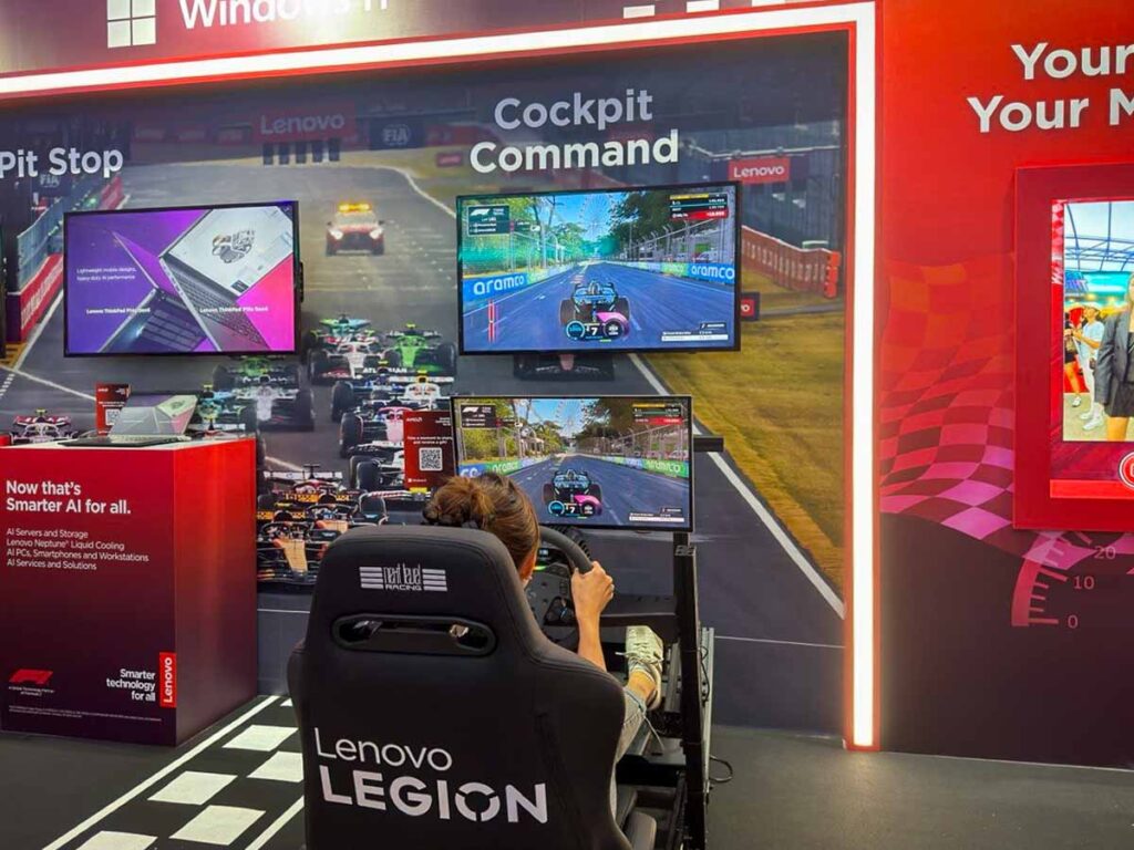 F1 racing simulator at WEAVE Festival of Thrills at Resorts World Sentosa - Things to Do in Singapore September October 2026