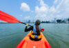 Girl Kayaking in Kallang - Kallang Neighbourhood Guide