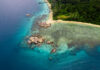 Drone view of Perhentian Islands - Things to do in Kota Bharu