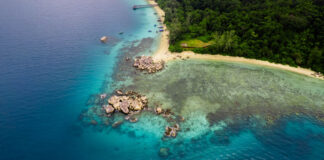 Drone view of Perhentian Islands - Things to do in Kota Bharu