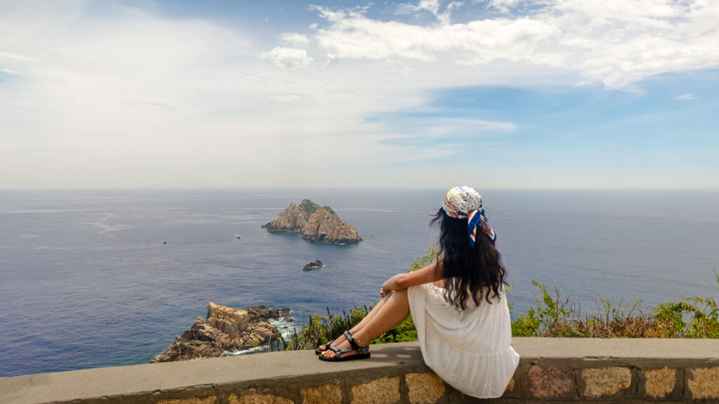 Girl on Bich Dam Island - Things to do in Nha Trang
