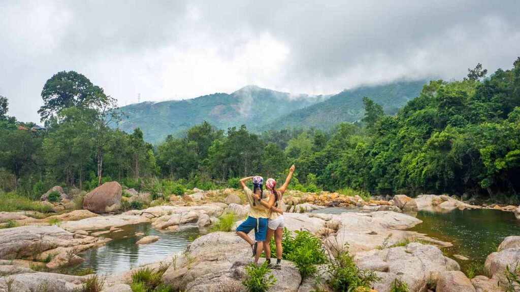 Girls at Hon Ba Nature Reserve - Things to see in Nha Trang