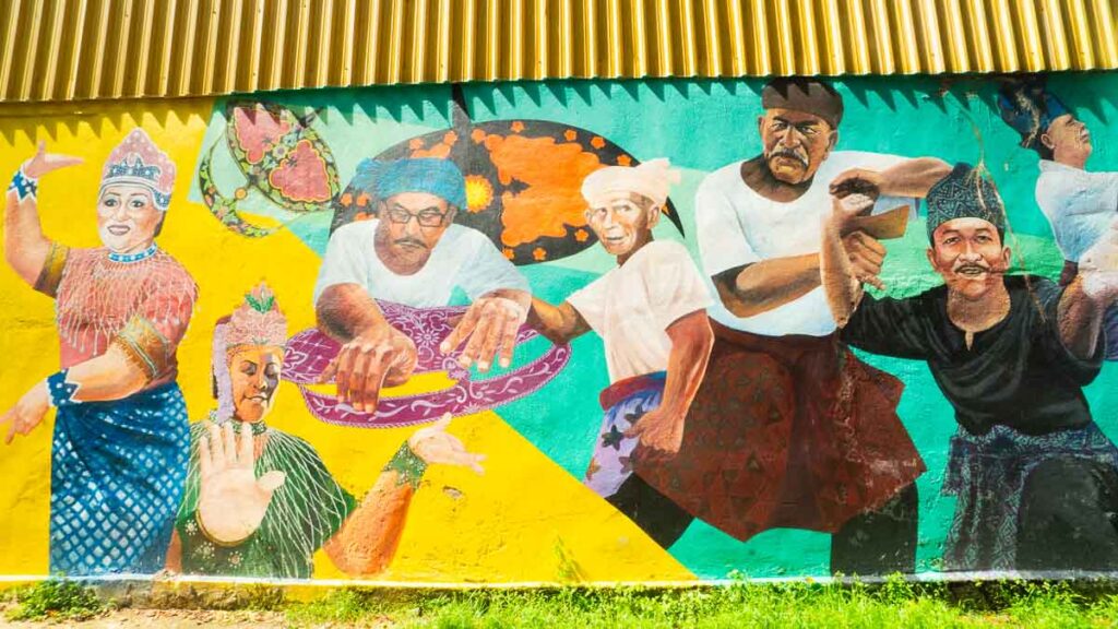 Kota Bharu Street Art Mural