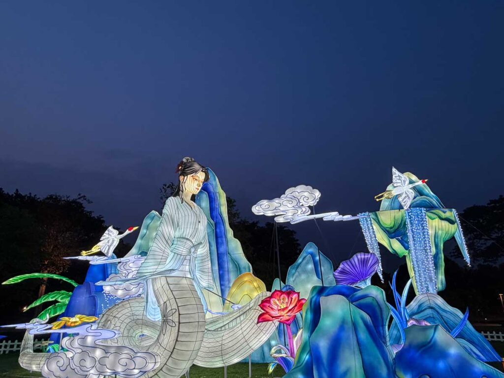 Lantern displays and lights at Jurong Lake Gardens - New Things to Do in Singapore October 2026