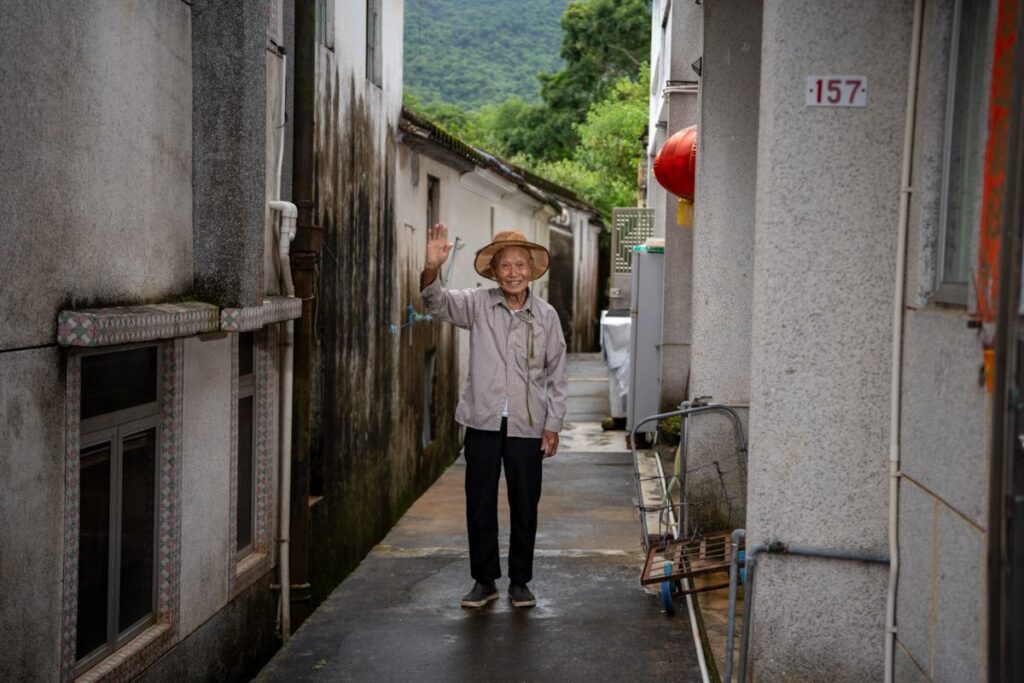 Kiang Wong at his ancestral home in Lai Chi Wo Hong Kong - RURAL ROOTS (NTU GO-FAR 2026)