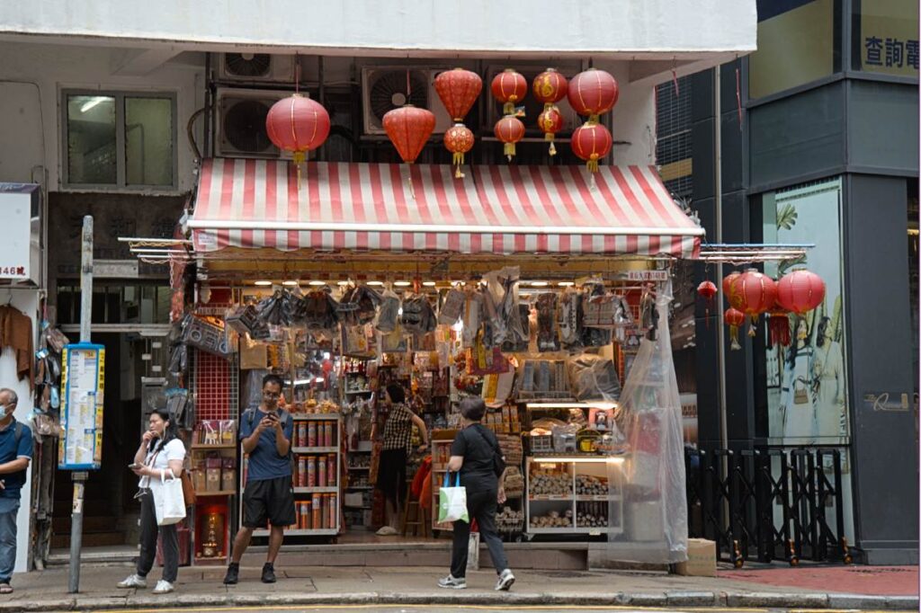Streetside incense and burnable offering businesses in Hong Kong are shuttering their stores - RITUALS (NTU GO-FAR 2026)