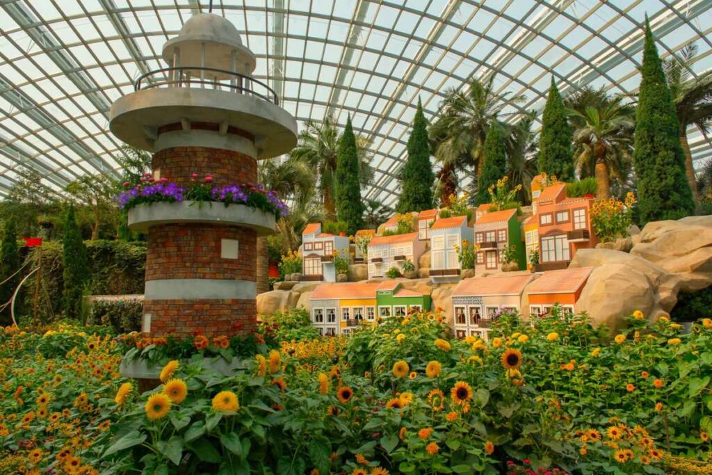 Sunflower Surprise Flower Dome at Gardens by the Bay - Things to Do in Singapore Oct Nov 2026